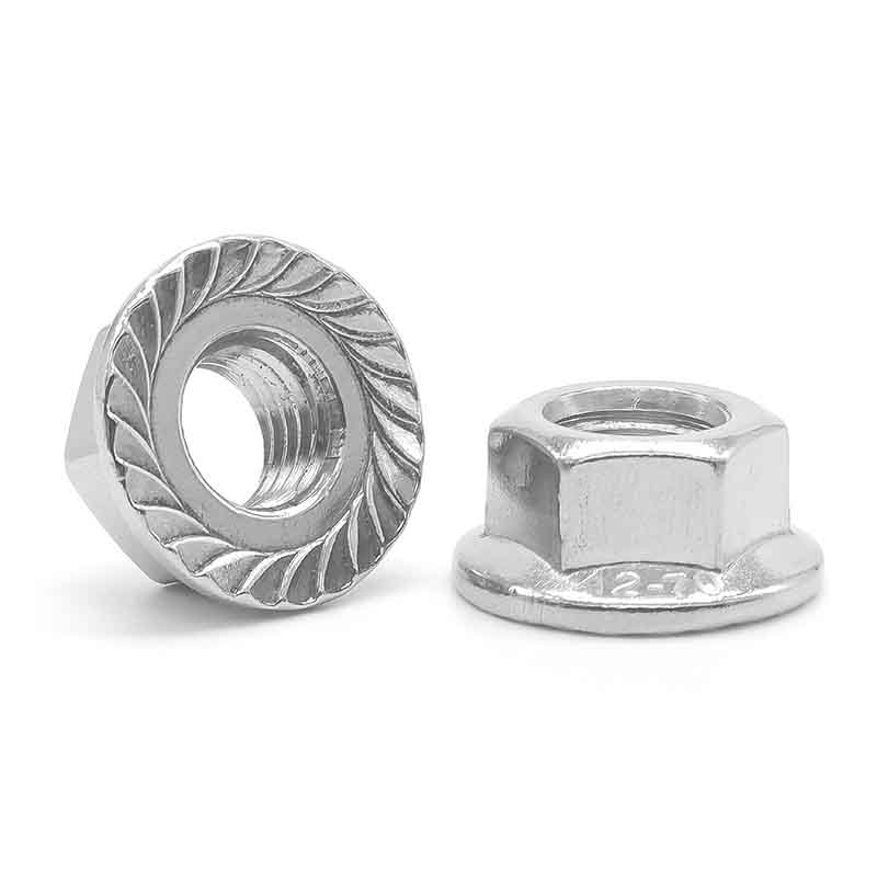 Matice s šesterokotnimi prirobnicami za industrijske zgradbe