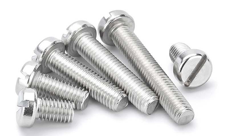 Slotted pan head screws Slotted pan head screws