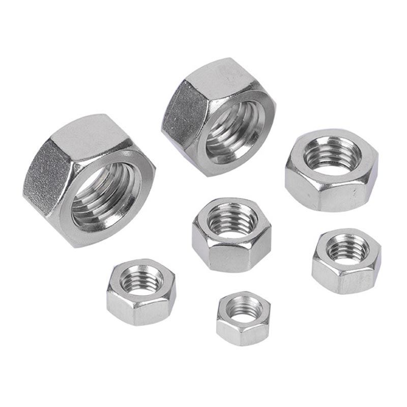 Metric All Metal Hex Nut