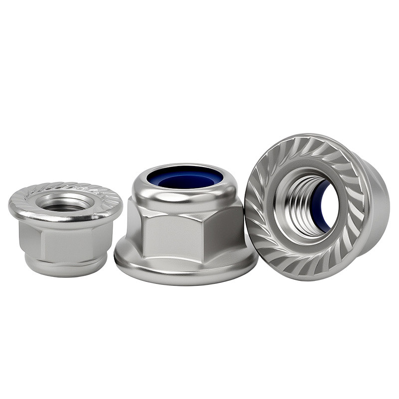 Prevladujoče navorne šestrobe matice s prirobnico